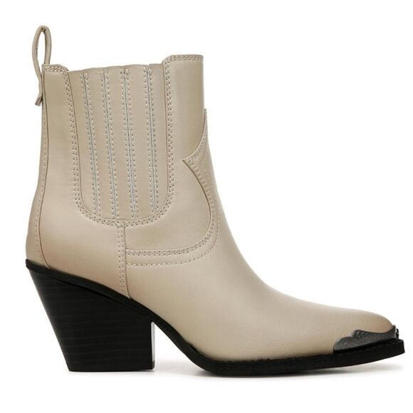 BRAND NEW IN BOX ZODIAC Women's Raylin Toe Cap Western Cowgirl Ankle Bootie 9.5 - Picture 3 of 11